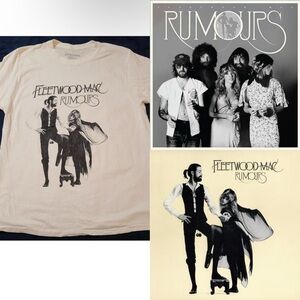 Vintage Fleetwood Mac Rumors Album Cover Shirt